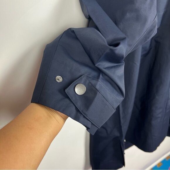 🩷 Penningtons Hooded Water - Repellent Jacket For Women. Color: Black. Size: 2XL - Picture 12 of 16